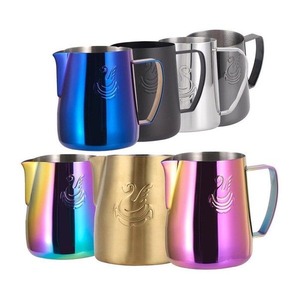 Adorever Milk Frothing Pitcher Stainless Steel (20oz) 600ml - FAST FREE SHIPPING Photo Related