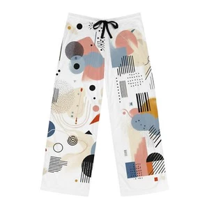 Men's Pajama Pants (AOP) Abstract Art - Picture 1 of 13