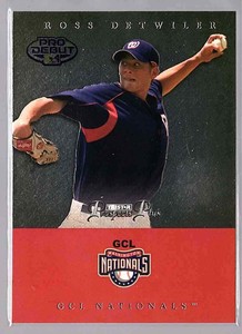 2007 Tristar Prospects Plus Baseball Card Ross Detwiler Pd #9