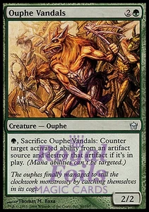 Ouphe Vandals 2x FOIL 5DN MTG Fifth Dawn Uncommon MINT green - Picture 1 of 1