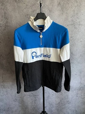 Penfield Exterior 1/4 Cremallera Sudadera con Capucha Bordada Logo Grande Talla Mediana Foto 1 de 4