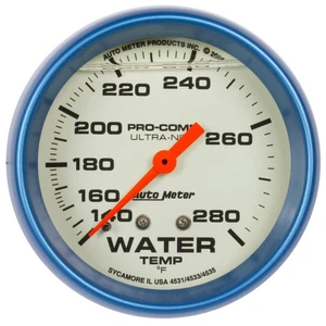 AutoMeter 4235 Ultra-Nite Mechanical Water Temperature Gauge - Picture 1 of 4