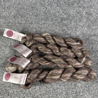 Colinette Parisienne Kid Mohair 221 M 25g Castagoa 128 Lot Of 4 Skeins Wales - Image 1 of 4