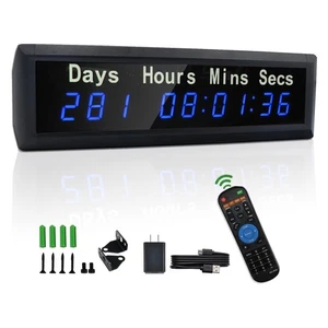 LED Christmas Countdown Clock, Upgraded Automatic Calculation Day Countdown/C... - Picture 1 of 6