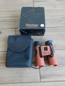 Vivitar Vintage Cat Eye 10x25 Binoculars In Bag Polarised Lenses (A) #53 - Picture 1 of 11