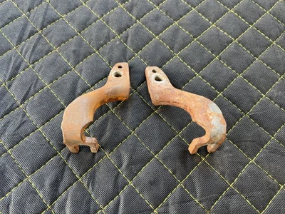 1989-1994 Nissan 240sx S13 OEM pinça de freio traseiro suporte de cabo conjunto LH RH par - Imagem 1 de 3