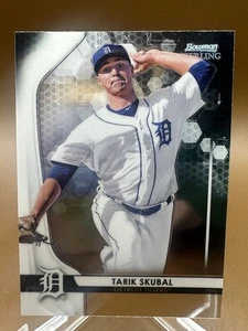TARIK SKUBAL 2020 Bowman Sterling Prospect ROOKIE #BPR-44 - QUASI NUOVO/MT - Foto 1 di 2