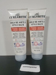 Curlsmith Hold Me Softly Style Balm, Styling Cream for Curly & Wavy hair 8oz x2 - Picture 1 of 4
