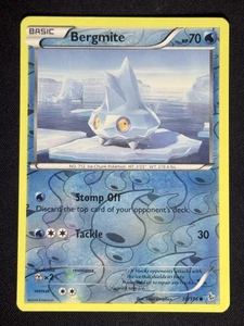 Bergmite 30/106 Holograma Inverso XY - Tarjeta Pokémon Flashfire Juego de cartas coleccionables - Imagen 1 de 2