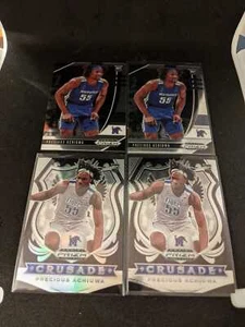 Panini NBA Draft Prizm 2020 Precious Achiuwa Rookie Card Pack Fresh Silver Base - Picture 1 of 2