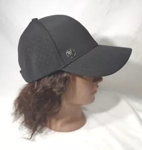 Gorra de malla Gaiam Solsticio, negra ajustable - Imagen 1 de 5