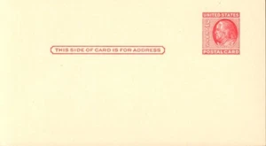 Scott #UX 38/UPSS #S54B, 2¢ 1951 Benjamin Franklin carmine rose postal card BX7 - Picture 1 of 1