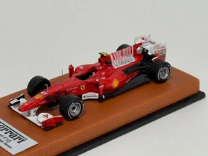 1/43 Ferrari F10 from 2010 F1 Season of Fernando Alonso Leather base JPN11 - Picture 1 of 7