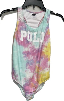 Polo Ralph Lauren Little Girls One Piece Swimsuit Tie Dye Size 16 - Image 1 of 4