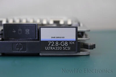 HP 289042-001 72.8 GB 10,000 RPM 3.5 in. Ultra320 SCSI HDD 356910-001 BD07287B4C - Image 1 of 4