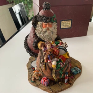 Sherwood’s Magical Christmas Collection "Magical Giving" Santa Figurine 1st Ed. - Picture 1 of 9