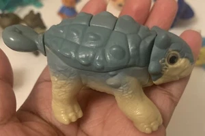 2020 Jurassic World 1,5" Dinosaurier Spielzeug McDonald’s Ankylosaurus - Bild 1 von 5