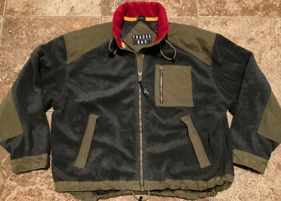 VINTAGE TRADER BAY POLAR FLEECE COLORBLOCK JACKET ( MENS XL ) PREOWNED - Image 1 of 4