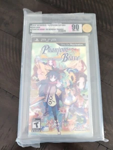 PlayStation Portable PSP Phantom Brave Graded Video Game VGA 90 NM+/MT - Picture 1 of 2