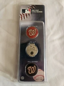 Set clip cappello e pennarelli palla Team Effort MLB - Washington Nationals - Foto 1 di 2