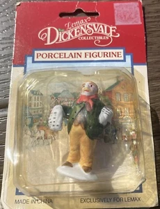 Figurina porcellana Lemax Dickensvale 1995 da collezione nuovo giornale Hawker - Foto 1 di 3