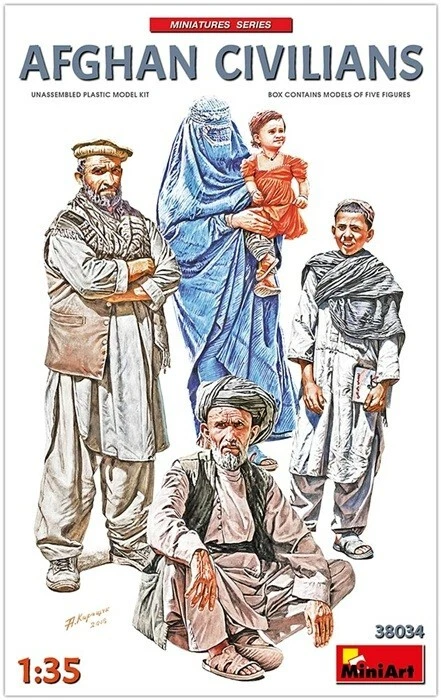 MINIART AFGHAN CIVILIANS  1:35 cod.38034 - Immagine 1 di 1