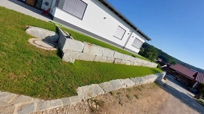 Granit MAUERSTEINE 40x40x60/120/---90EUR/T---Granit Quader/ direkt ab Werk/neu - Bild 1 von 4