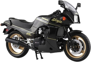 Aoshima Skynet 1/12 Finished Goods Bike Kawasaki GPZ900R Black Gold - Picture 1 of 7