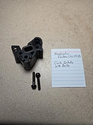 Weedeater Featherlite SST25 Trimmer Carb Intake With Bolts - Image 1 of 2