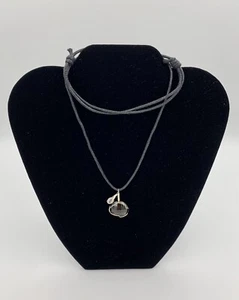 Rauchquarz & Herkimer Diamant Sterlingsilber Anhänger, Schutz & Erdung - Bild 1 von 5