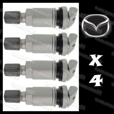 4x Kit de reparación de vástago de válvula sensor de presión de neumáticos TPMS para Mazda 3 6 CX-3 CX-5 CX-30 Foto 1 de 4