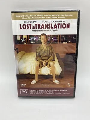 Lost in Translation. PAL DVD Region 2 & 4. Bill Murray - Scarlett Johansson NEW - Image 1 of 2
