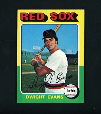 Dwight Evans 1975 Topps - Boston Red Sox #255 NM-MT+ - Image 1 of 2