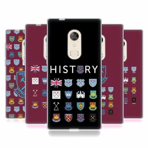 OFFICIAL WEST HAM UNITED FC CREST HISTORY SOFT GEL CASE FOR ALCATEL PHONES - Picture 1 of 8