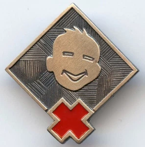 Rusia URSS Niños Cruz Roja Insignia ¡Alto Grado!!!   - Imagen 1 de 2