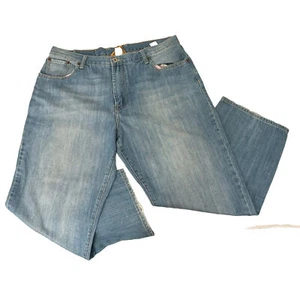 Lucky Brand Loose Fit Relaxed Blue Denim Jeans Mens Size 36 - Picture 1 of 16