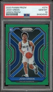 2020 Panini Prizm #274 Green Prizm - JOSH GREEN - PSA 10 - Rookie Card - Bild 1 von 2
