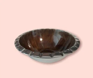Simply Designz Fluted Collection Modern Metal Bowl 12.25". - Picture 1 of 7