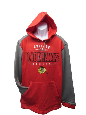 New Jonathan Toews #19 Chicago Blackhawks Mens Size XL XLarge Red Hoodie Cover