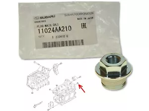 Oil Galley Plug 11024AA210 OE for Subaru Forester Impreza Legacy Outback - Picture 1 of 1