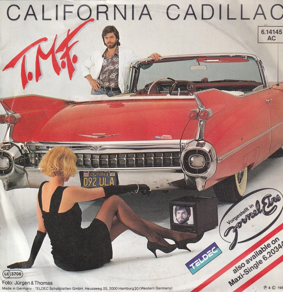 -0644- T.M.F. - California Cadillac - 7"-Vinyl-Single- near mint - Bild 1 von 2