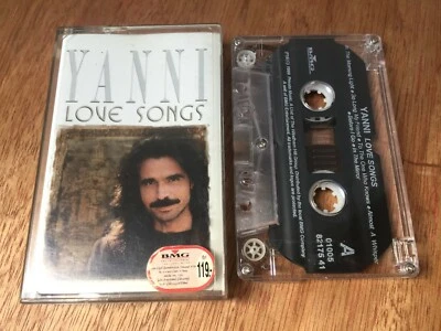 Yanni Love Songs Compilation Cassette Tape (BMG Thailand 1999) New Age - Image 1 of 3