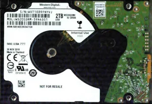 WD20SDRM-59A4DS1 WESTERN DIGITAL USB-C 2TB NOV 2019 - Picture 1 of 2