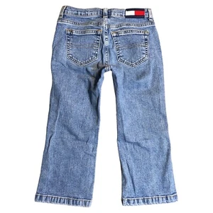 Vintage Tommy Hilfiger Hip Jean Jeans Youth Tag 8 Light Wash - Picture 1 of 10