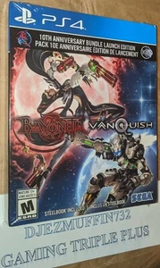NEW Bayonetta + Vanquish 10th Anniversary Games + Steelbook (Playstation 4, PS4) - Picture 1 of 6