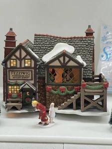 Dept 56 Fezziwig’s Ballroom Dickens Village Series Gift Set Illuminated Animated - Picture 1 of 24