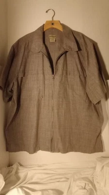 Scandia Woods XXL Zip Front Mens Shirt - Image 1 of 4