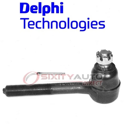 Delphi Front Outer Steering Tie Rod End for 1986-1993 Nissan D21 Gear Rack ix Foto 1 de 4