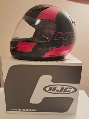 🏍Casco Moto HJC Helmet Integrale Taglia S - Visiera - Protezioni  - Immagine 1 di 4