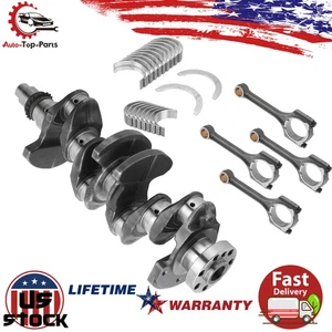 For 2013 2014 KIA FORTE 1.8L L4 Crankshaft & Main Rod Bearings & Connecting Rods - Picture 1 of 12
